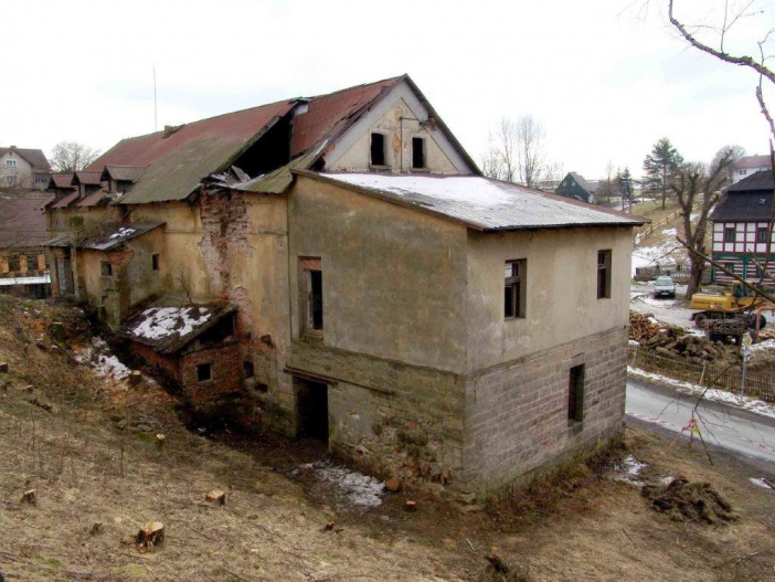 Hotel - vor dem Wiederaufbau