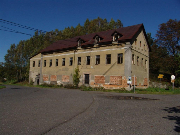 Hotel - vor dem Wiederaufbau